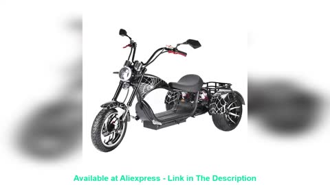 ✨ 18 Inch Fat Tire Electric Scooter Max Speed 45KM/H 1500W Powerful Motor Max Load 250KG Adult