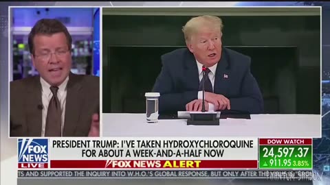 Trump Mentions Hydroxychloroquine & Media Demonizes It