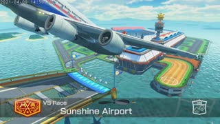 Mario Kart 8 Deluxe Switch Mario Part 9 Sunshine Airport