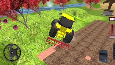 Tractor Farming Tools & Farming Simulator 3D _ Android Gameplay