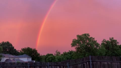Is it a Double Rainbow? | Rainbow after Rainstorm