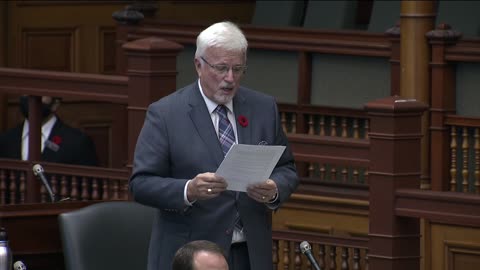 MPP Nicholls Questions MOH Elliott Refusal to Hear the Other side