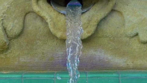 Santa Barbara courthouse water fountain