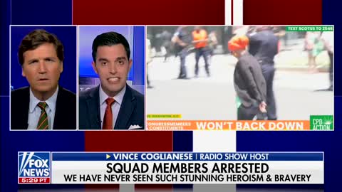 'Slacktivist': Tucker And Vince Coglianese Roast AOC For Pretending To Be Handcuffed