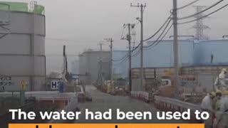 Japan pushed nuclear contaminated water into the sea, and many countries strongly opposed it.
