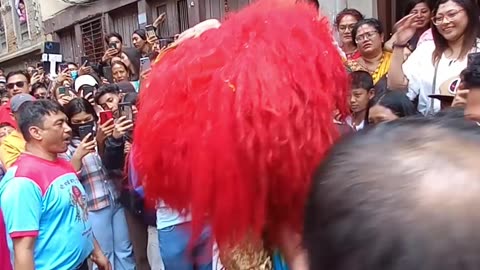 Majipa Lakhe Dance, Indra Jatra, Kathmandu, 2080, Part IX