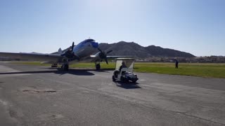 DC3 Left engine