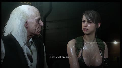 Metal Gear Solid V : The Phantom Pain - Interrogating Quiet