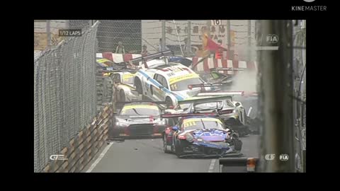 Accidents in the world of racing car