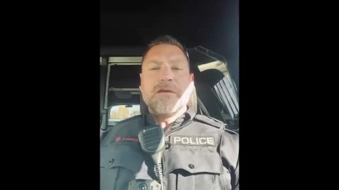 VETERAN Police Officer has a MESSAGE for all of his FELLOW POLICE OFFICERS