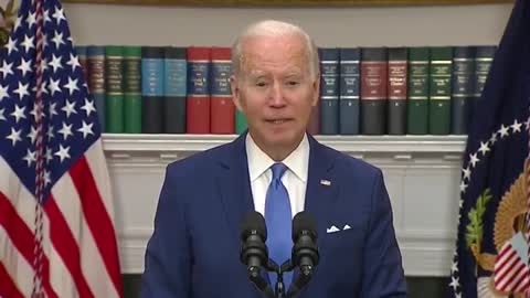 Biden promised to give the money of Russian business to Ukraine.