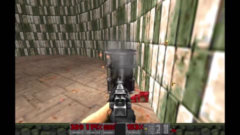Brutal Doom 2 - Hell on Earth - Ultra Violence - Refueling Base (level 10) - 100% completion