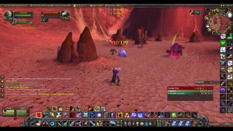WoW Burning Crusade Hunter riding solo but accompanied with hunter (wife) for a bit