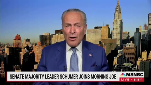 Senate Majority Leader Chuck Schumer Just Had His 'What Difference Does It Make?' Moment