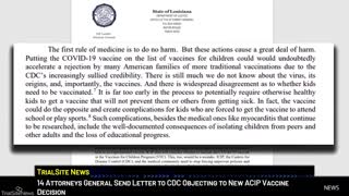 14 State Attorney General's Object to CDC Child Vccine Decision
