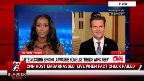 CNN Host Embarrassed Live When Fact Check Failed