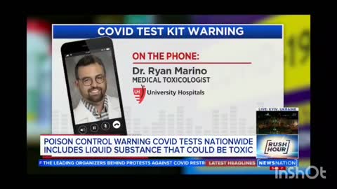 Nation Wide Warning issued by Poison Control Centres for Covid 19 home testing kits