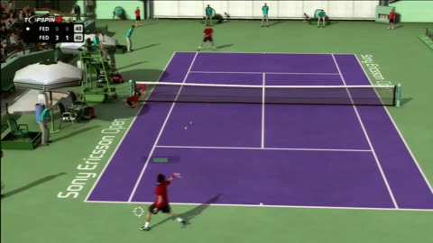 Top Spin 4 Nice Forehand On The Run