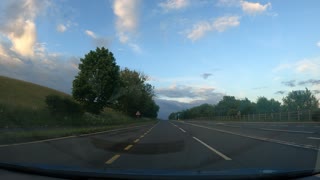 Driving to Carlisle from the Lake district