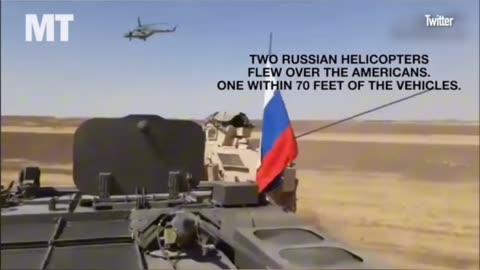 Russia meets usa army in Syria