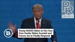 Trump exposed Biden on his overseas corruption