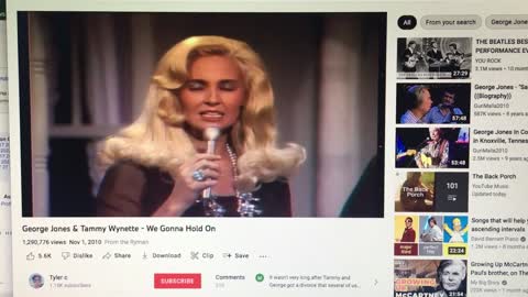 Tammy Wynette & George Jones / We're Gonna Hold On