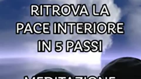 Meditazione Sonora Guidata - Ritrova la Pace interiore in 5 passi (Lorena Laurenti)