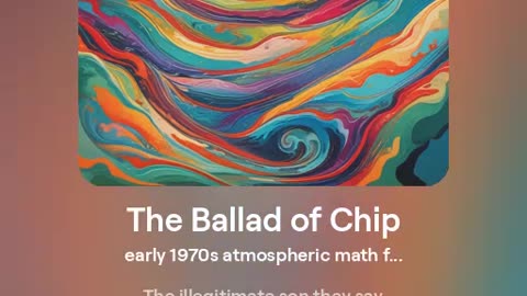 Ballad of Chip - early 70s style folk music