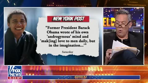 What's the deal with Obama's letter to ex-girlfriend?: Gutfeld
