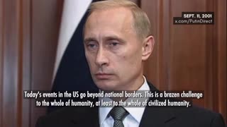 Vladimir Putin - Statement after 9/11 Happened