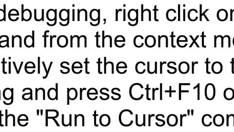 How to step out of a foreach loop in Visual Studio debug mode