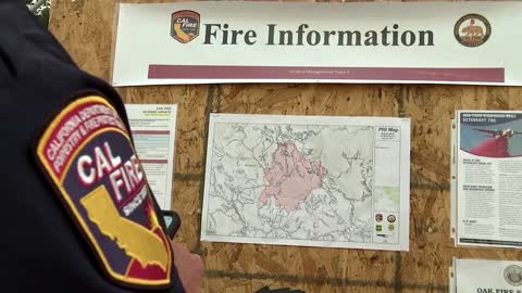 Firefighters start to contain blaze near Yosemite