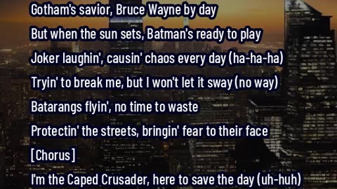 Batman Hip Hop Song