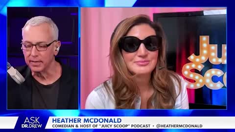 Heather McDonald faints and post interview