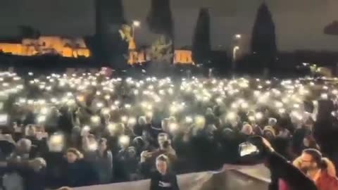 Rome: thousands of Italians reject segregation & unite against Vax Apartheid