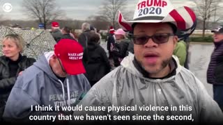 Pennsylvania: Trump Supporters Declare "Civil War 2" If He Gets Impeached!