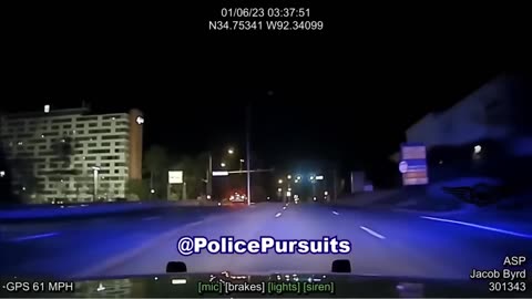 POLICE CHASES. High Speed Pit Maneuver & Police Use Spike Strips.