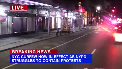 Looters strike luxury shops around NYC before curfew sets
