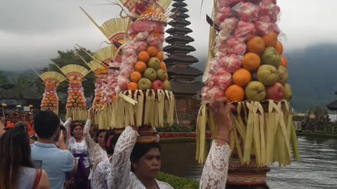 Gebogan Balinese Offering Culture