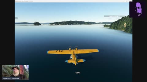 CHILLIN' IN STYLE OVER BRITISH COLUMBIA!! PBY CATALINA IS READY TO ROLL!