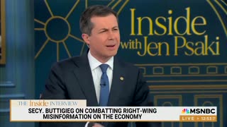 Pete Buttigieg - The Economy is Great even though it feels like it sucks