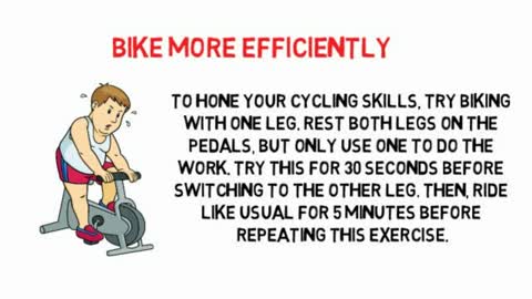 Bike more Efficiently