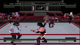 WWF Attitude PS1: Tornado match #13