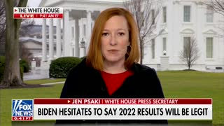 Psaki Says Biden Wasn't Casting Doubt On Legitimacy Of Upcoming Elections