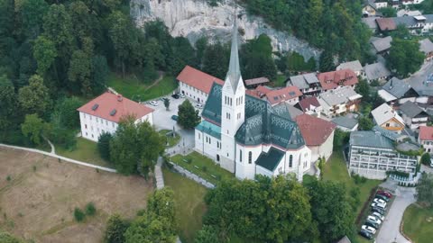 Lake Bled, Slovenia in 4k cinematic | Views of the wonderful Bled by drone