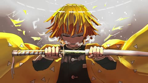 Zenitsu Agatsuma Sword Live Wallpaper (Demon slayer)