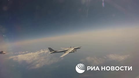 Russian Aerospace Forces and the Chinese Air Force today conducted a joint 13-hour air patrol