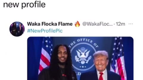 💥 Waka Flocka Flame's Fully Endorsed Trump 😎