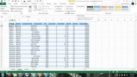 Excel Tables Tutorial #2 How to Create and Use Excel Tables