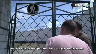 THE PRISONER OF WAR CAMP IN UKRAINE, LATEST VIDEO